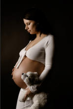 Babybauch Schwangerschaft Kuscheltier Fotograf Bremen
